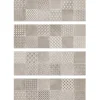Faïence Piemonte Décor Piemonte Taupe 60 x 20cm ( vendu par boite de 1,2 m² )-Cristacer Clearance