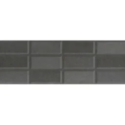 Cristacer Faïence Piemonte Mureto Graphite 60 x 20cm ( vendu par boite de 1,08 m² )