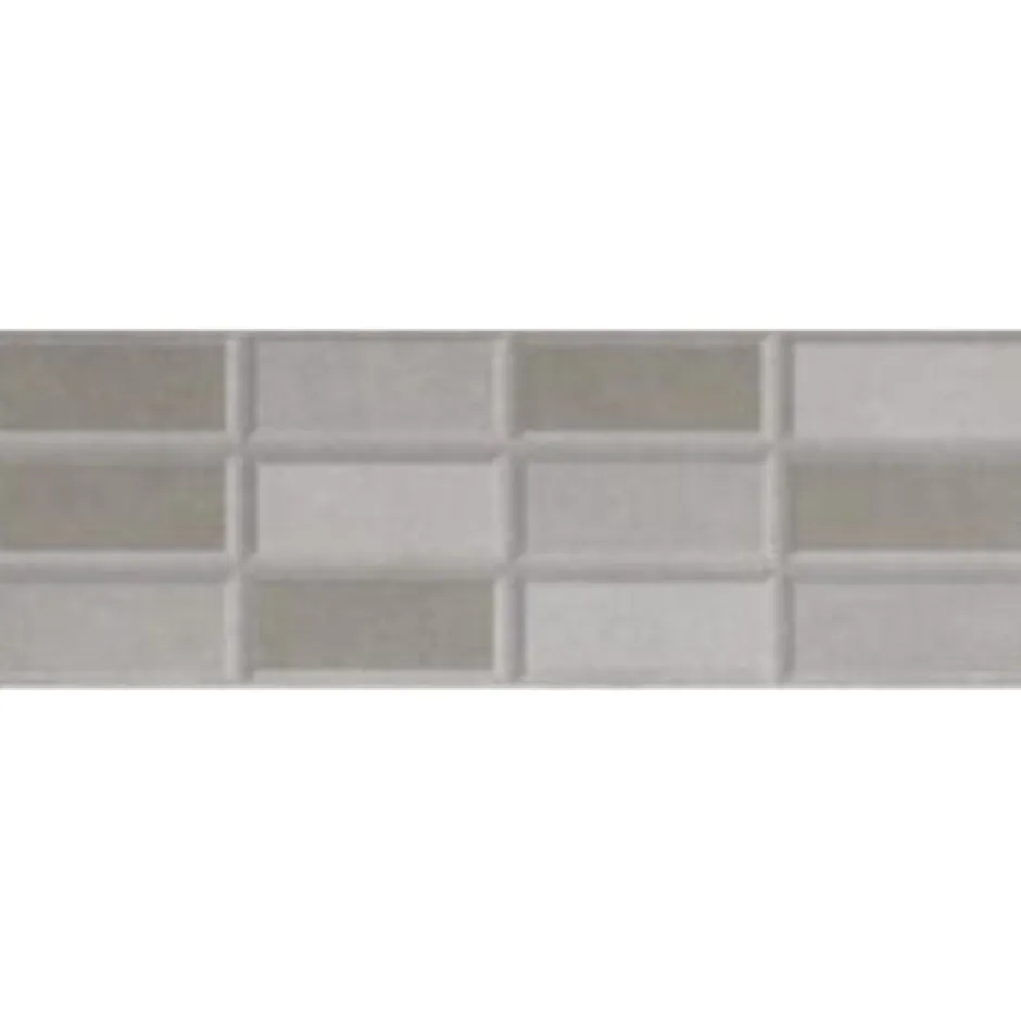 Cristacer Faïence Piemonte Mureto Gris 60 x 20cm ( vendu par boite de 1,08 m² )