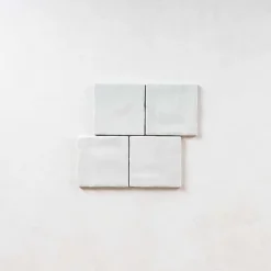 Faience Effet Zellige Bleu Clair MALLORCA 10x10cm Blue - Les Carreaux de Jean-Gioia Materia Best