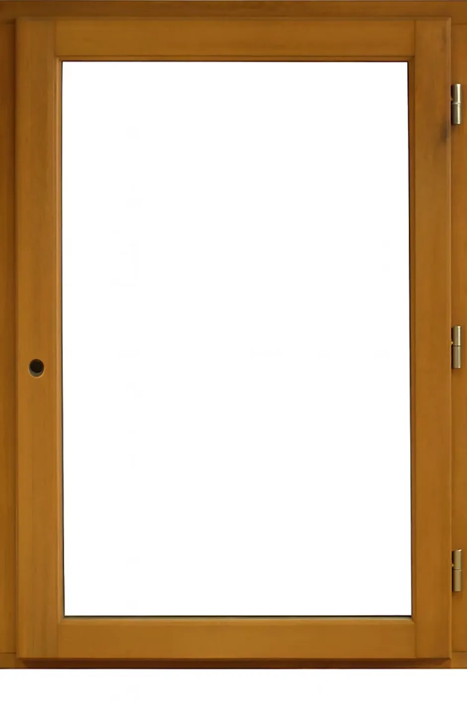 Fenetre Bois 1 Vantail H75 X L40 Côte Tableau Tirant Droite-Gd Menuiseries Online