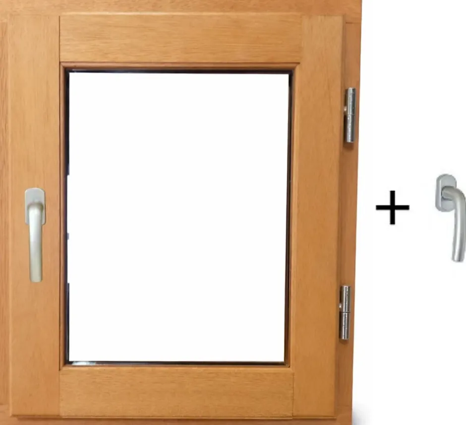 Fenetre Bois 1 Vantail H45 X L40 Côte Tableau Tirant Droite, Poignee (ref 010220f9)-Gd Menuiseries