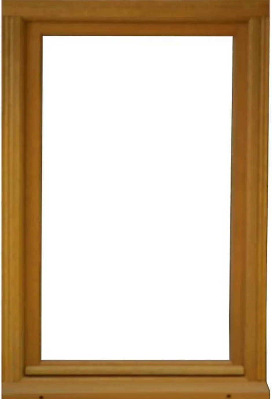 Fenetre Bois 1 Vantail H115 X L80 Côte Tableau Tirant Droite, Poignee (ref 010220f9)-Gd Menuiseries Discount