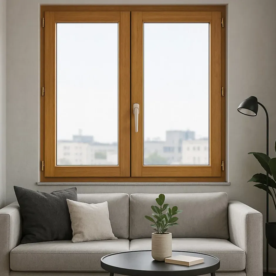 Fenetre Bois 2 Vantaux H155 X L90 Côte Tableau-Gd Menuiseries Outlet