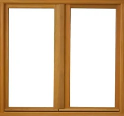 Fenetre Bois 2 Vantaux H75 X L100 Côte Tableau-Gd Menuiseries Outlet