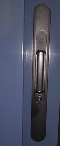 Gd Menuiseries Fenetre Coulissante Aluminium H125 X L120 Gris Ral 7016 2 Vantaux