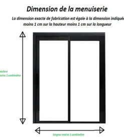 Fenetre Coulissante Aluminium H115 X L120 Gris Ral 7016 2 Vantaux-Gd Menuiseries Discount