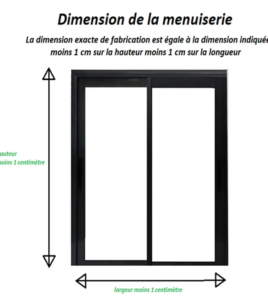 Fenetre Coulissante Aluminium H115 X L120 Gris Ral 7016 2 Vantaux-Gd Menuiseries Discount