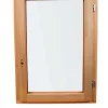 Fenêtre 1 vantail tirant droit double vitrage en bois marron l.65 x H.77,8 cm-GoodHome Clearance