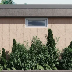 Fenêtre abattante par le haut double vitrage en PVC blanc l.125 x H.63 cm-GoodHome Sale