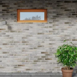 Fenêtre abattante par le haut double vitrage en bois marron l.65 x H.47,8 cm-GoodHome Best