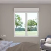Fenêtre alu 2 vantaux oscillo-battant + volet roulant électrique blanc - l.120 x h.95 cm-GoodHome