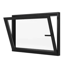 Fenêtre Aluminium à soufflet sécurité RAL 7016 ( L.: 160 cm x H.: 80 cm)-3 in 1 Online