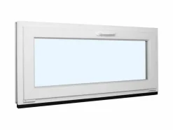 Fenêtre de cave soufflet PVC blanc L 1000mm x H 500mm-Fral Fermetures Best