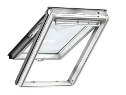 Velux Fenêtre de toit à projection Tout Confort Whitefinish - bois peint en blanc L. 78 x H. 98 cm (GPL 2057 MK04)