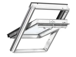 Velux Fenêtre de toit à rotation Tout Confort Whitefinish - bois peint en blanc L. 134 x H. 140 cm (GGL 2057 UK08)