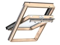 Velux Fenêtre de toit à rotation Standard Clearfinish - bois/pin L. 78 x H. 140 cm (GGL 3054 MK08)