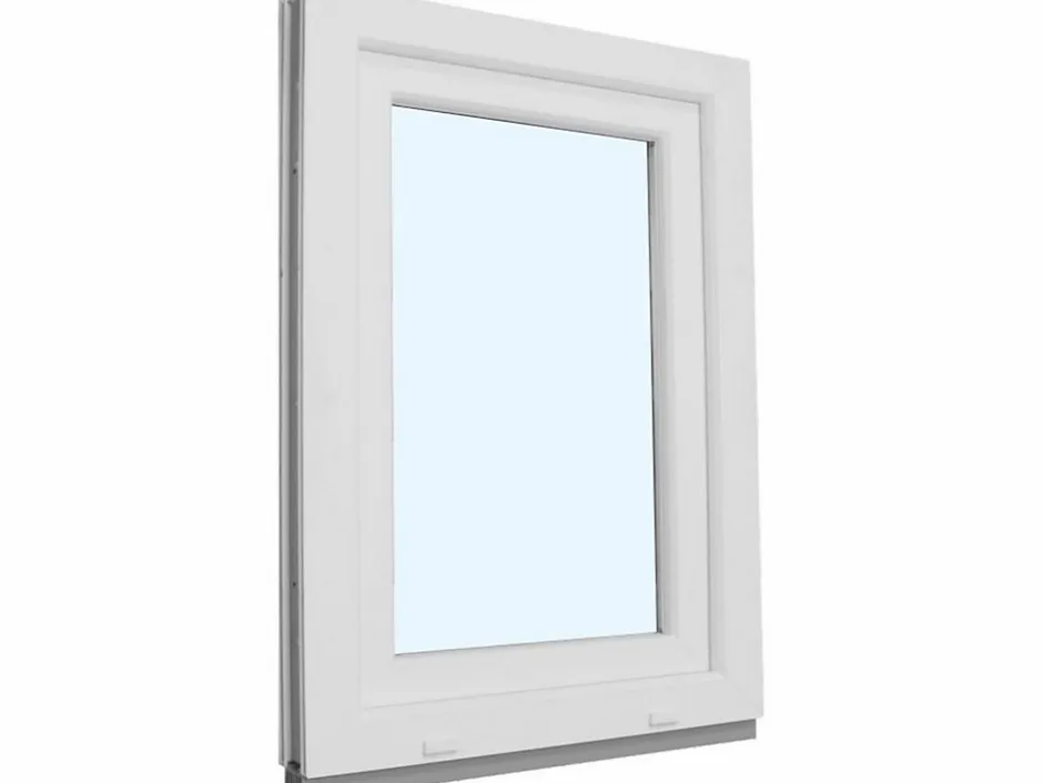 Fenêtre oscillo-battante PVC blanc L 800mm x H 1350mm ouvrant droit-Fral Fermetures Best