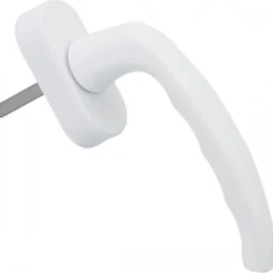 Fenêtre PVC 1 vantail oscillo-battant avec volet roulant électrique H 75 x L 80 cm pour pose en neuf - tirant droit-Gefradis Discount