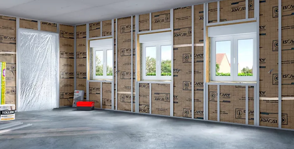 Fenêtre PVC 2 vantaux oscillo-battant + volet roulant électrique blanc - l.100 x h.95 cm-GoodHome Hot