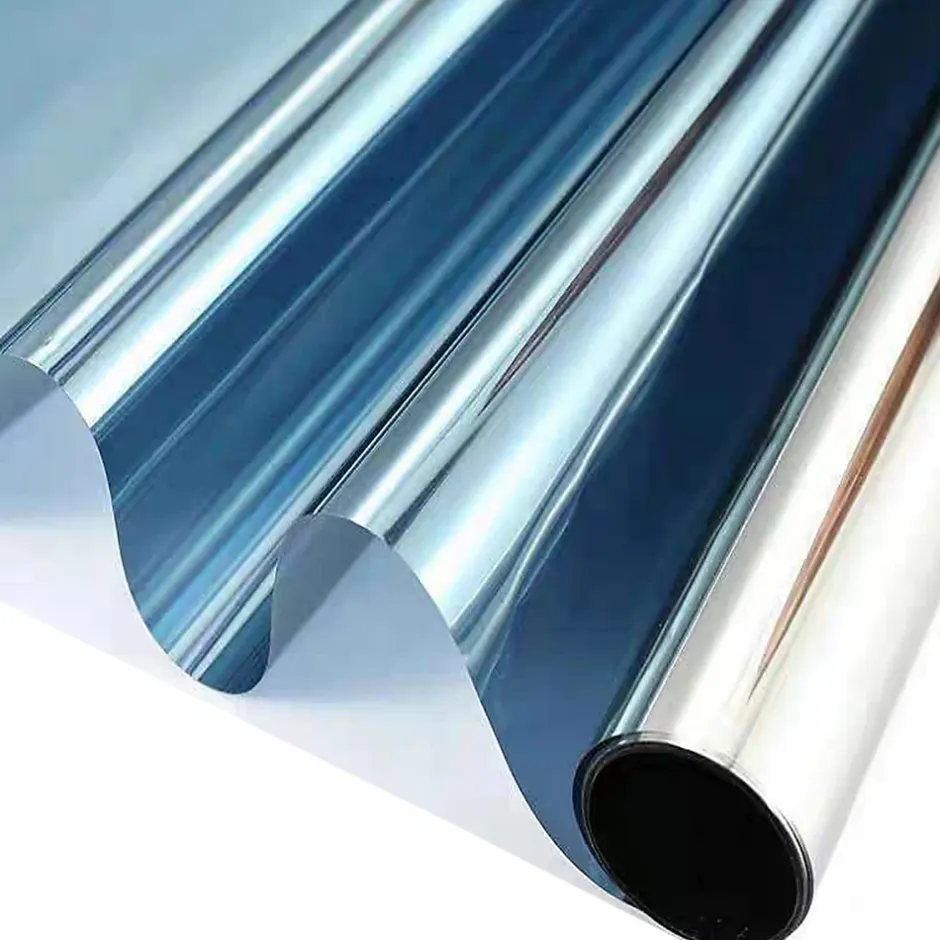 Film adhésif miroir privatif pour fenêtre au mètre - Anti-Regard Anti-UV Anti-Chaleur - 60cmx5m-Ambiance Sticker Online