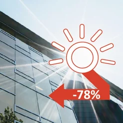 All diffusion Film anti chaleur 250 x 90 cm gris