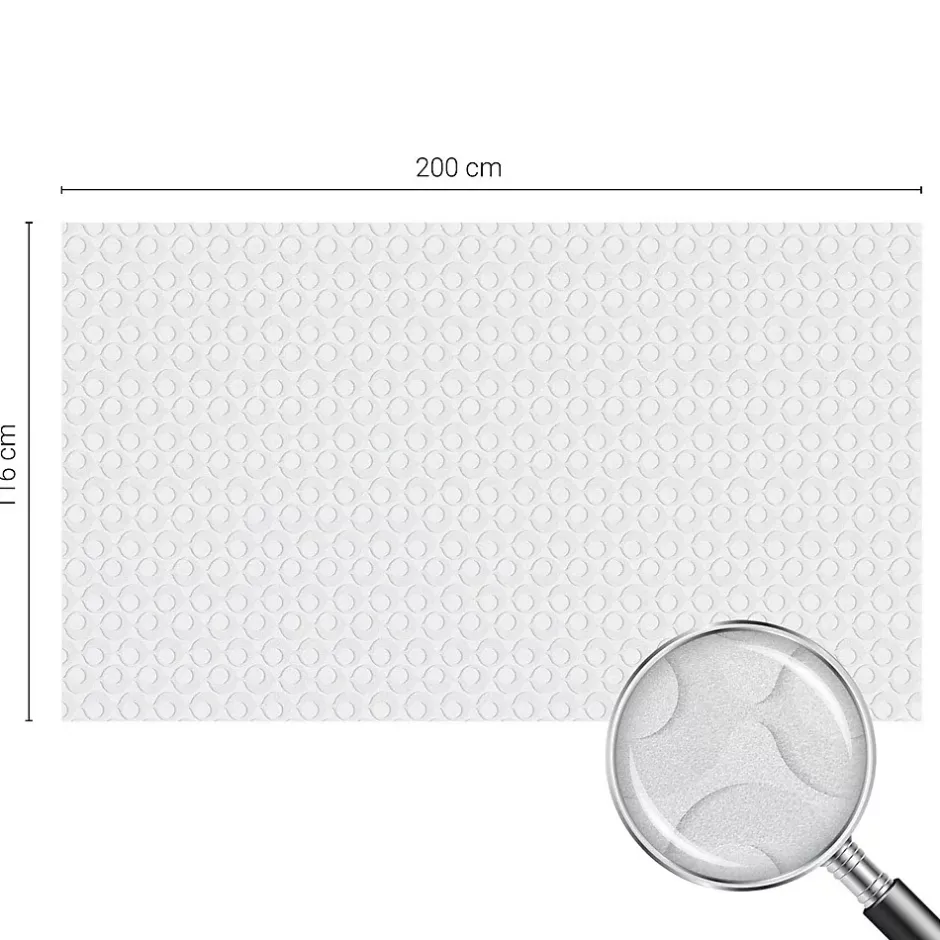 Film décoratif pour vitre 200x116 cm décoratif vitrail Formes Géométriques 1 rol.-Wallfluent Outlet