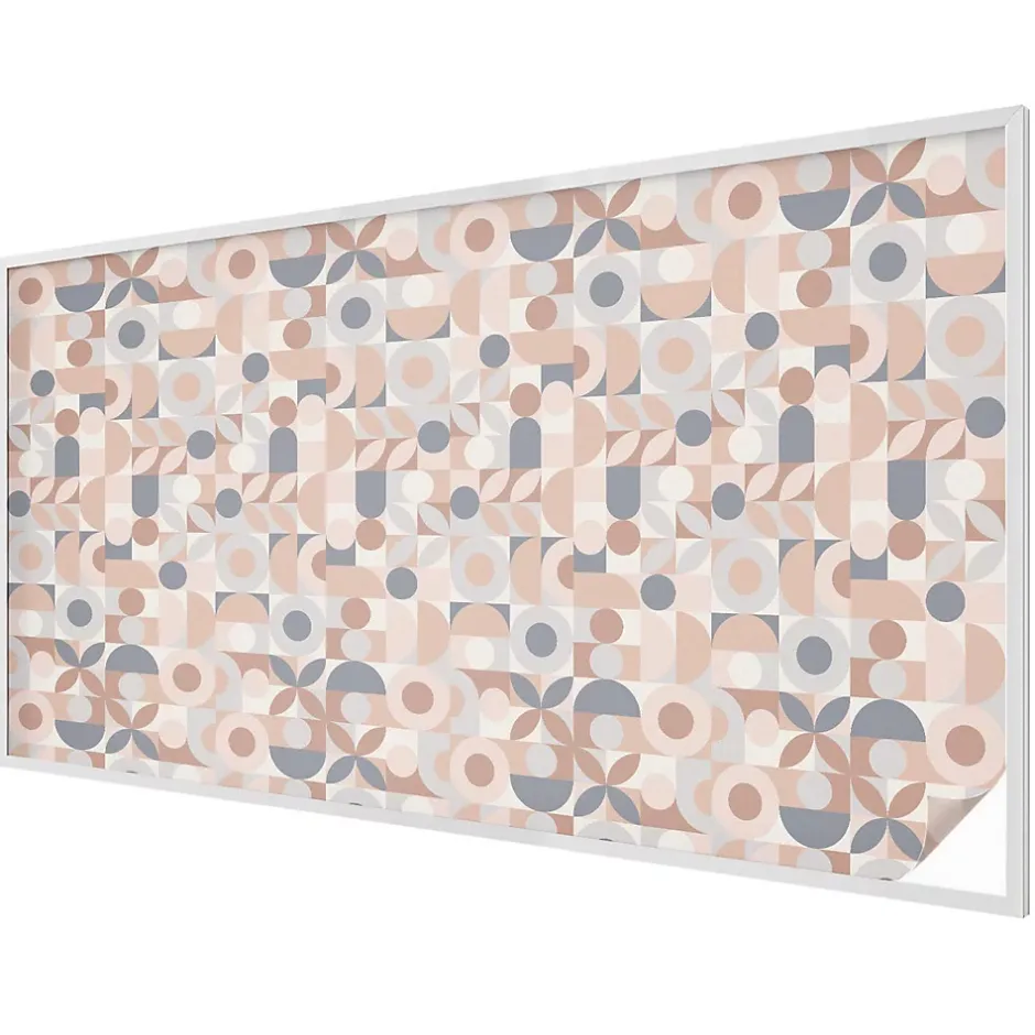 Wallfluent Film décoratif pour vitre 200x116 cm de protection d'intimité Mosaïque Abstraite 1 rol.