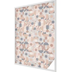 Wallfluent Film décoratif pour vitre 100x146 cm de protection d'intimité Mosaïque Abstraite 1 rol.