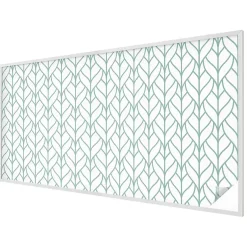 Film décoratif pour vitre 200x100 cm Protège efficacement l'intimité Symétrie Des Plantes 1 rol.-Wallfluent Online