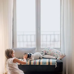 Film décoratif pour vitre 200x116 cm Protège efficacement l'intimité Couleur Unie 1 rol.-Wallfluent Best