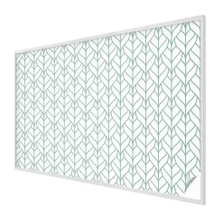 Wallfluent Film décoratif pour vitre 200x146 cm Protège efficacement l'intimité Symétrie Des Plantes 1 rol.