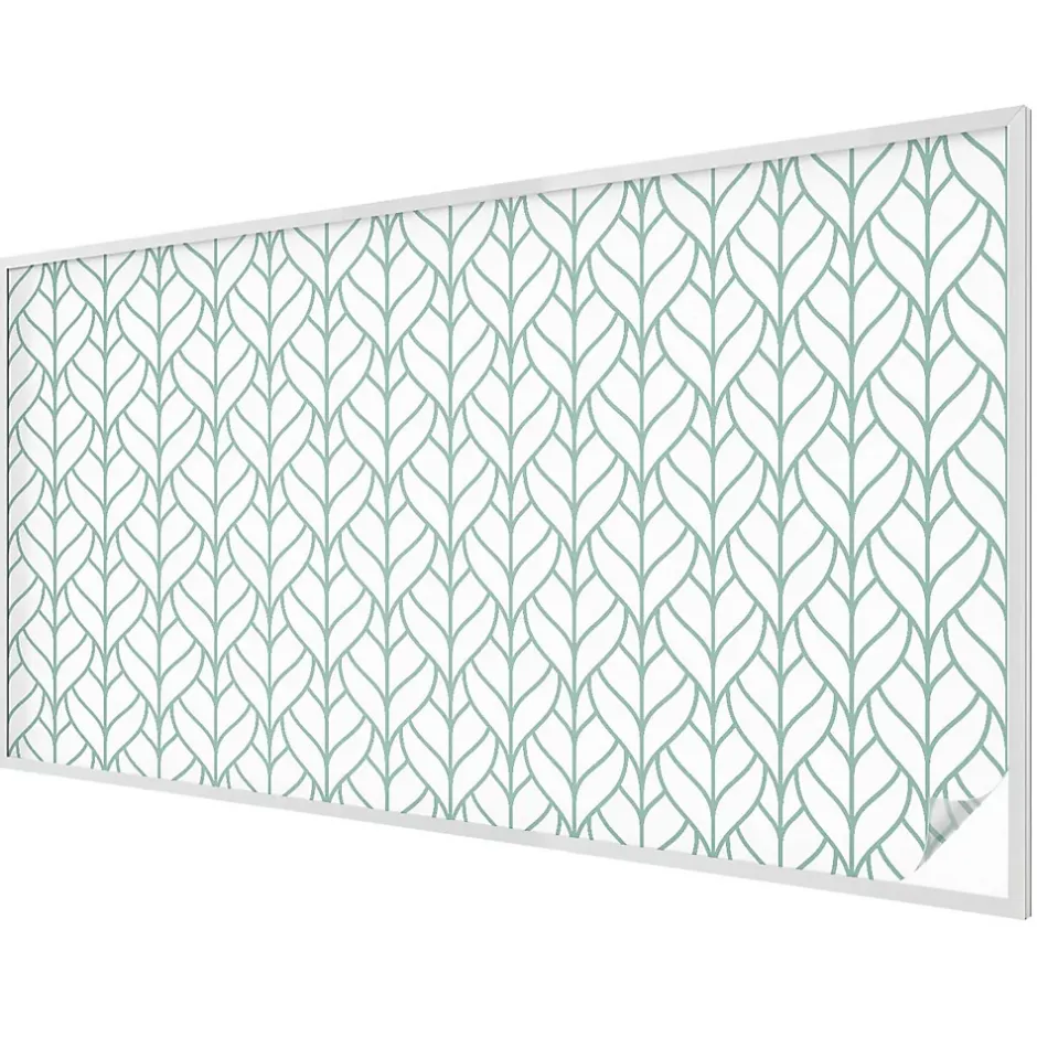 Wallfluent Film décoratif pour vitre 200x116 cm Protège efficacement l'intimité Symétrie Des Plantes 1 rol.