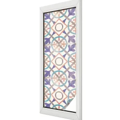 Film décoratif pour vitre 50x146 cm de protection d'intimité Mosaïques Colorées 1 rol.-Wallfluent Discount