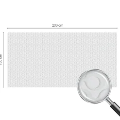 Film décoratif pour vitre 200x100 cm décoratif vitrail Formes Géométriques 1 rol.-Wallfluent