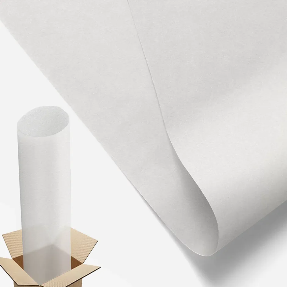 Wallfluent Film décoratif pour vitre 100x100 cm d'Intimité pour Fenêtre Rayures Blanc Délicat 1 rol.