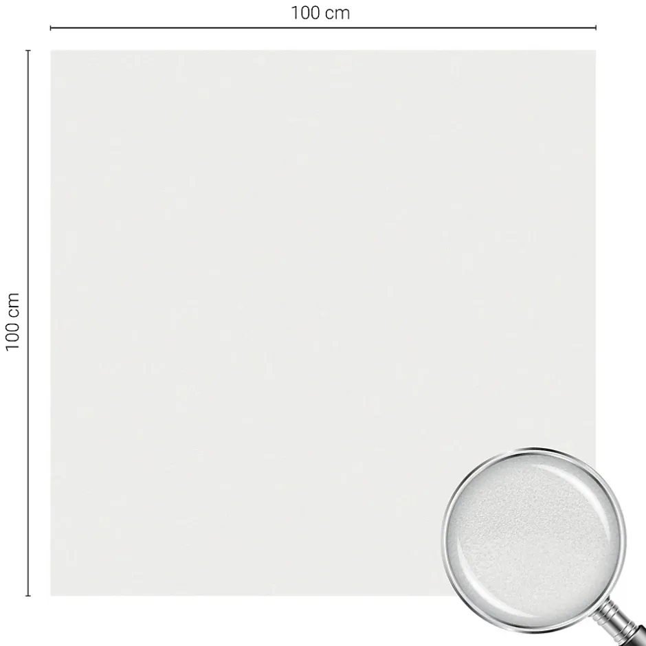 Wallfluent Film décoratif pour vitre 100x100 cm d'Intimité pour Fenêtre Rayures Blanc Délicat 1 rol.