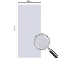 Film décoratif pour vitre 50x116 cm Protège efficacement l'intimité Couleur Unie 1 rol.-Wallfluent Hot