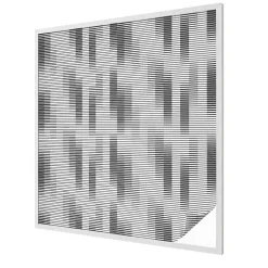 Wallfluent Film décoratif pour vitre 100x100 cm décoratif vitrail Grille Graphique 1 rol.