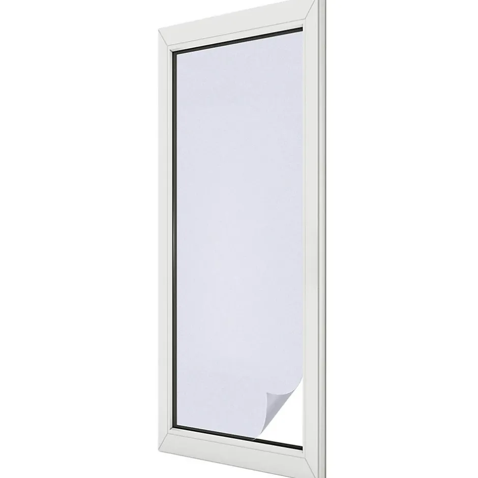 Wallfluent Film décoratif pour vitre 50x146 cm Protège efficacement l'intimité Couleur Unie 1 rol.