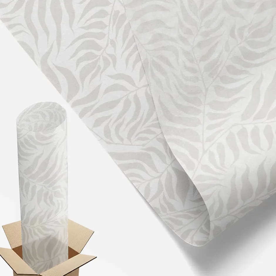 Film Ddépoli Autoadhésif 100x100 cm de protection d'intimité Élégance Feuillue 1 rol.-Wallfluent Hot