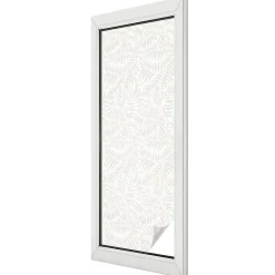 Wallfluent Film Ddépoli Autoadhésif 50x146 cm de protection d'intimité Élégance Feuillue 1 rol.