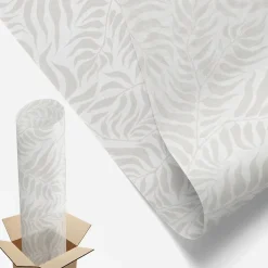 Wallfluent Film Ddépoli Autoadhésif 50x146 cm de protection d'intimité Élégance Feuillue 1 rol.