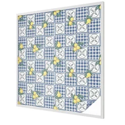 Film Ddépoli Autoadhésif 100x100 cm de protection d'intimité Motif Citron 1 rol.-Wallfluent