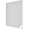 Wallfluent Film dépoli blanc adhésif 100x146 cm décoratif vitrail Élégance Feuillue 1 rol.