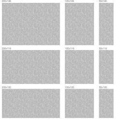 Wallfluent Film dépoli blanc adhésif 100x146 cm décoratif vitrail Élégance Feuillue 1 rol.