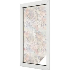 Wallfluent Film dépoli blanc adhésif 50x116 cm de protection d'intimité Effet De Changement 1 rol.