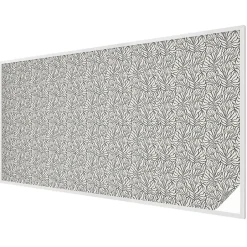Film dépoli blanc adhésif 200x116 cm décoratif vitrail Feuilles Fleurs 1 rol.-Wallfluent Best