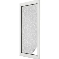 Film dépoli blanc adhésif 50x146 cm décoratif vitrail Élégance Feuillue 1 rol.-Wallfluent