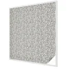 Wallfluent Film dépoli blanc adhésif 100x116 cm décoratif vitrail Feuilles Fleurs 1 rol.